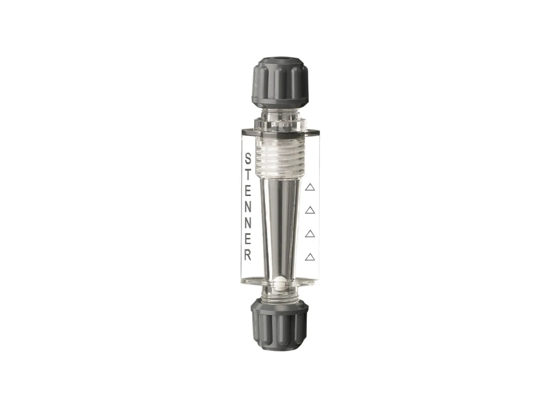 Stenner AK800 Flow Indicator with 6mm Tubing Bracket