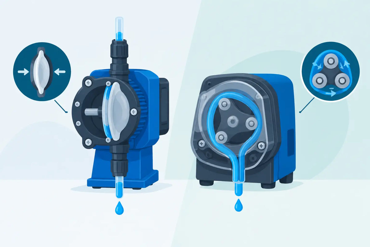 Diaphragm vs Peristaltic Dosing Compared