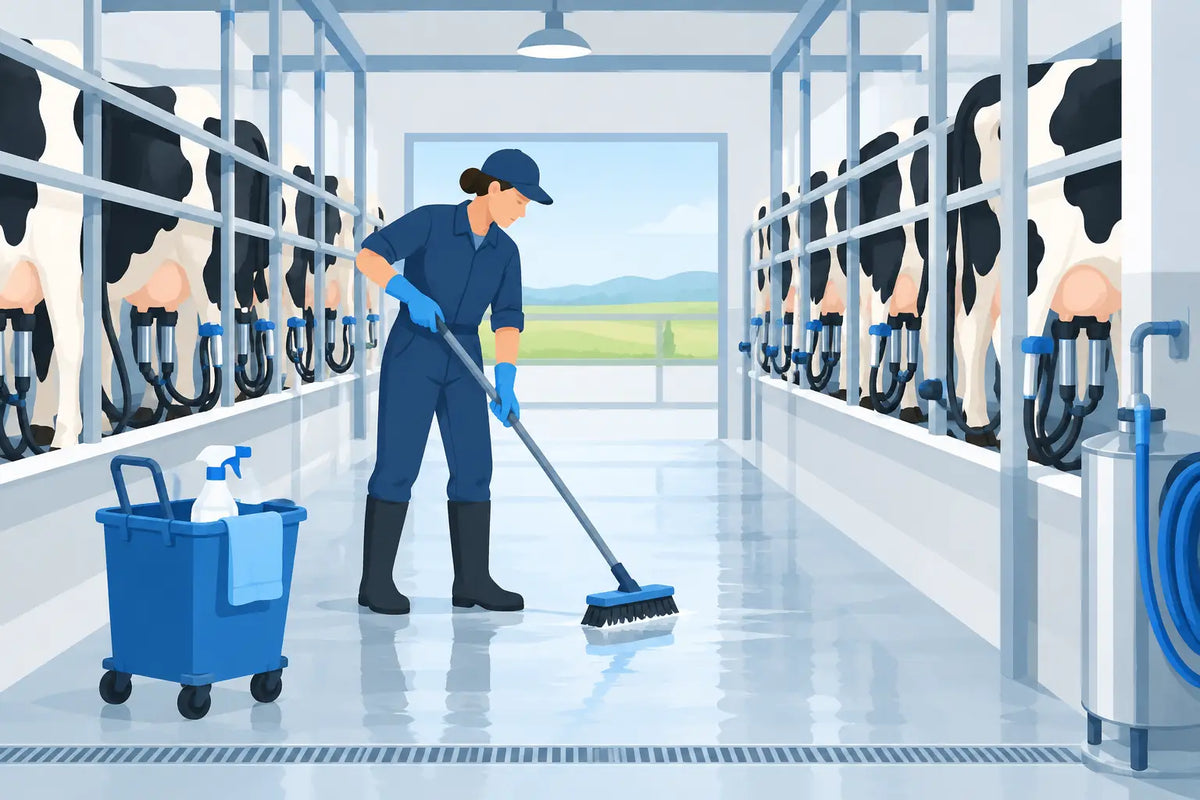 Dairy Parlour Sanitation Guide for Reliable Cleaning