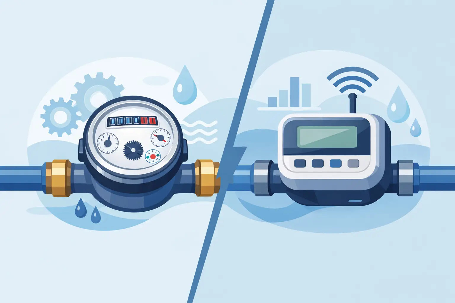 Mechanical vs Digital Water Meter - Which Fits?