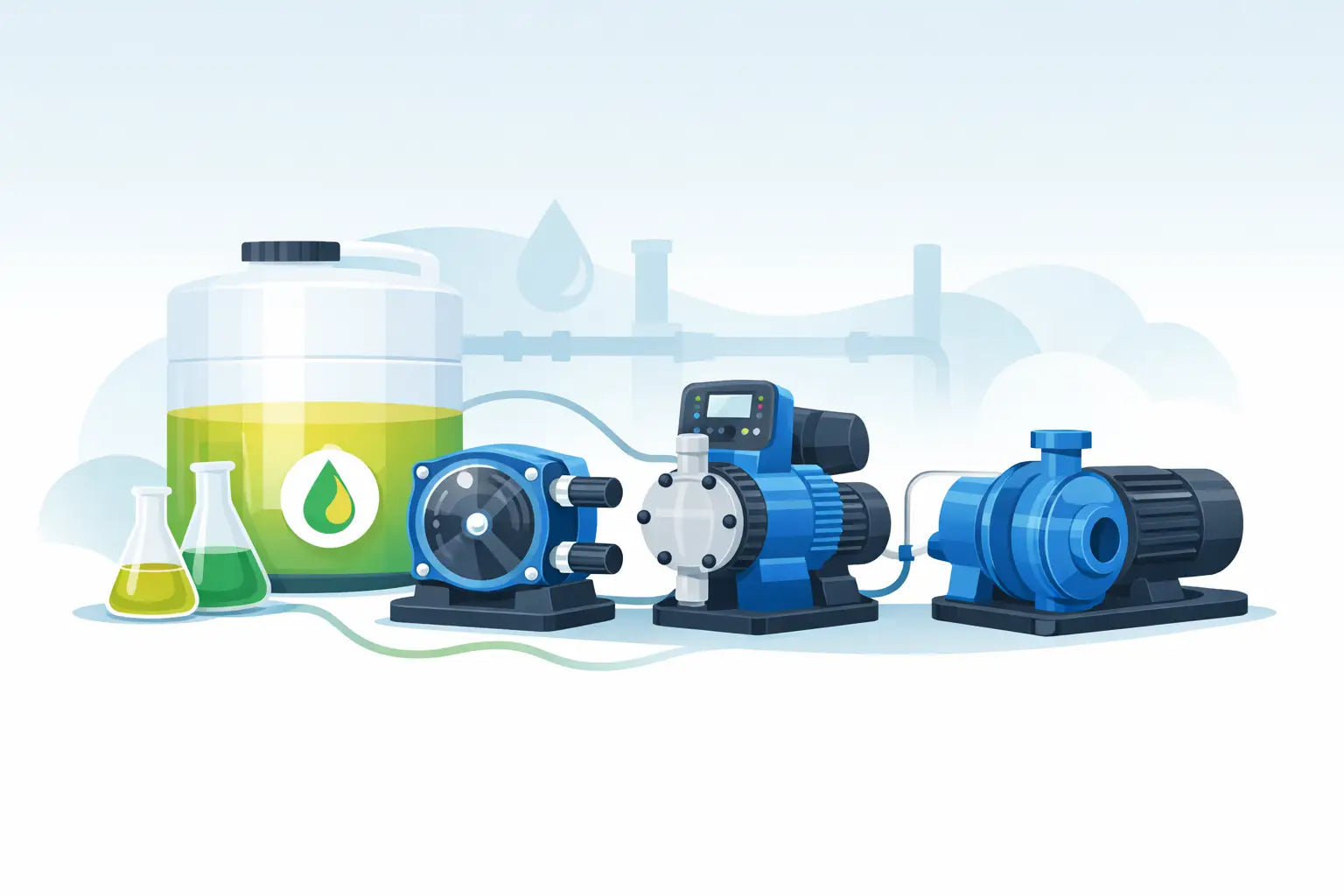 Choosing the Best Pump for Sodium Hypochlorite