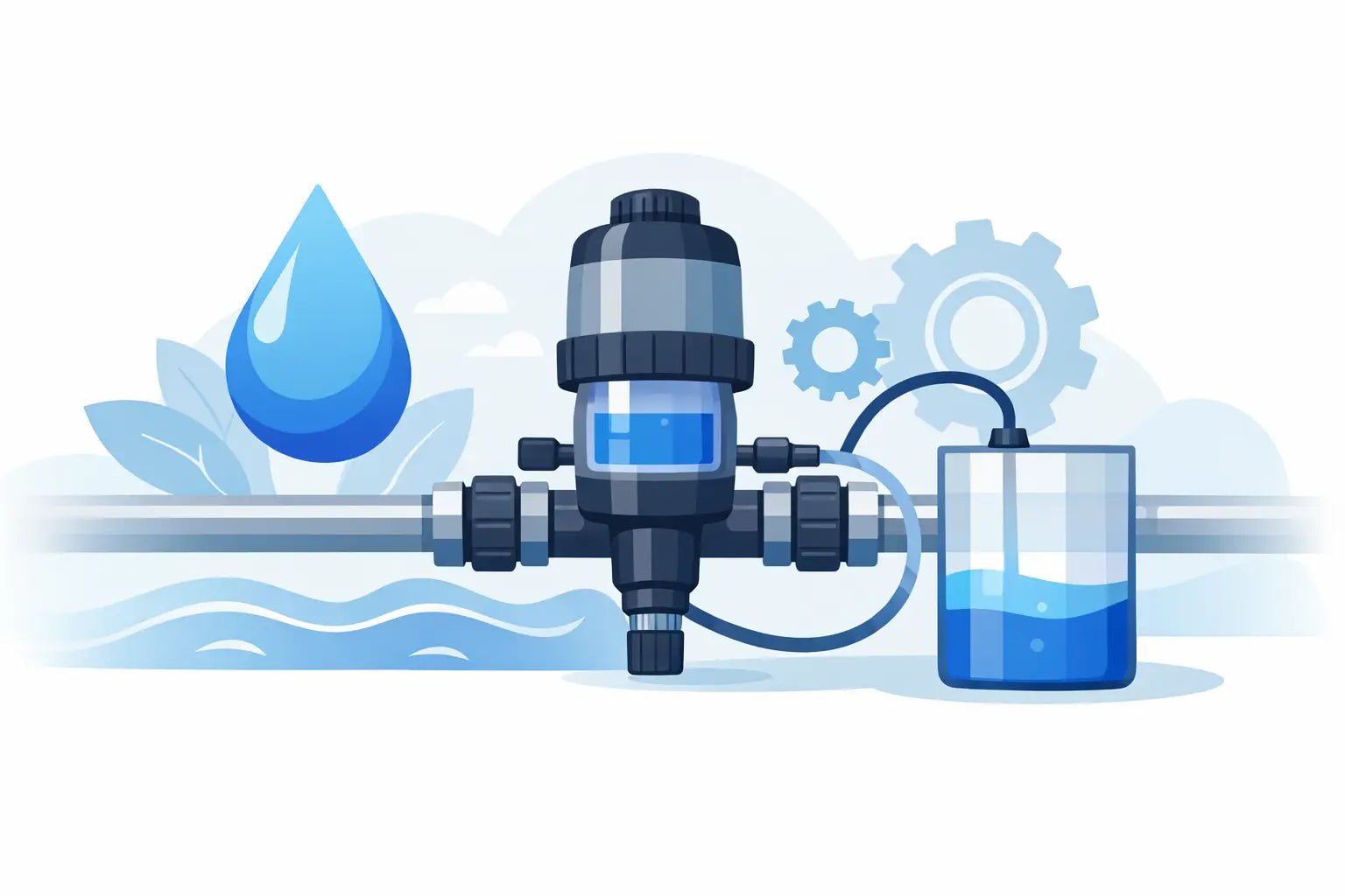 How to Size a Water Powered Injector