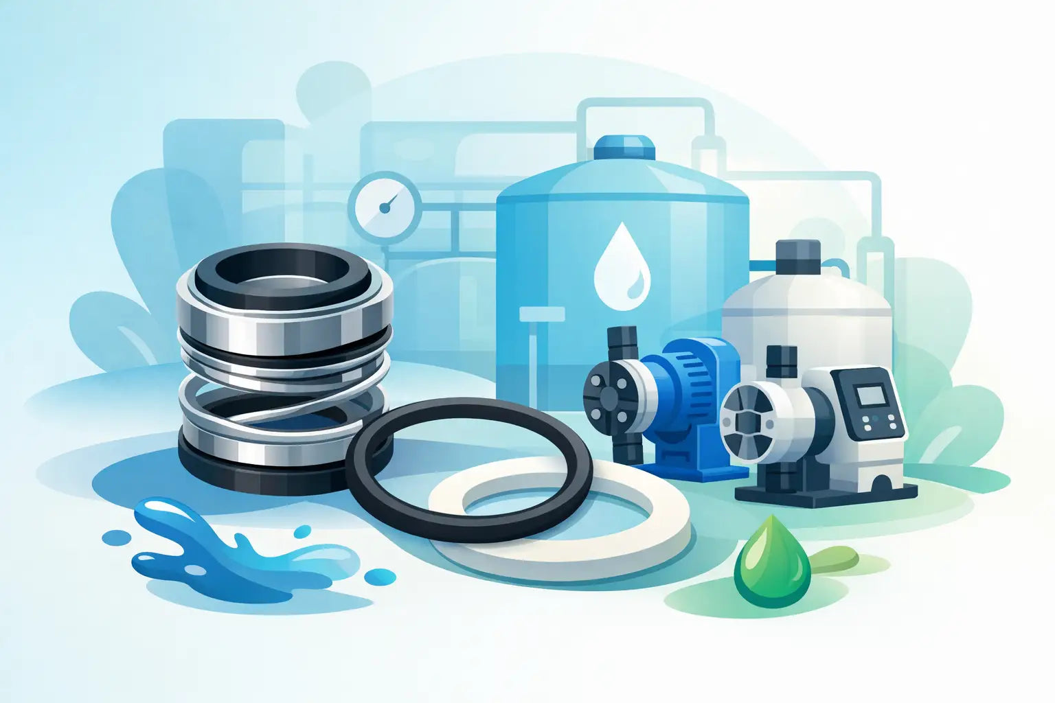 Pump Seal Compatibility Guide for Dosing Systems