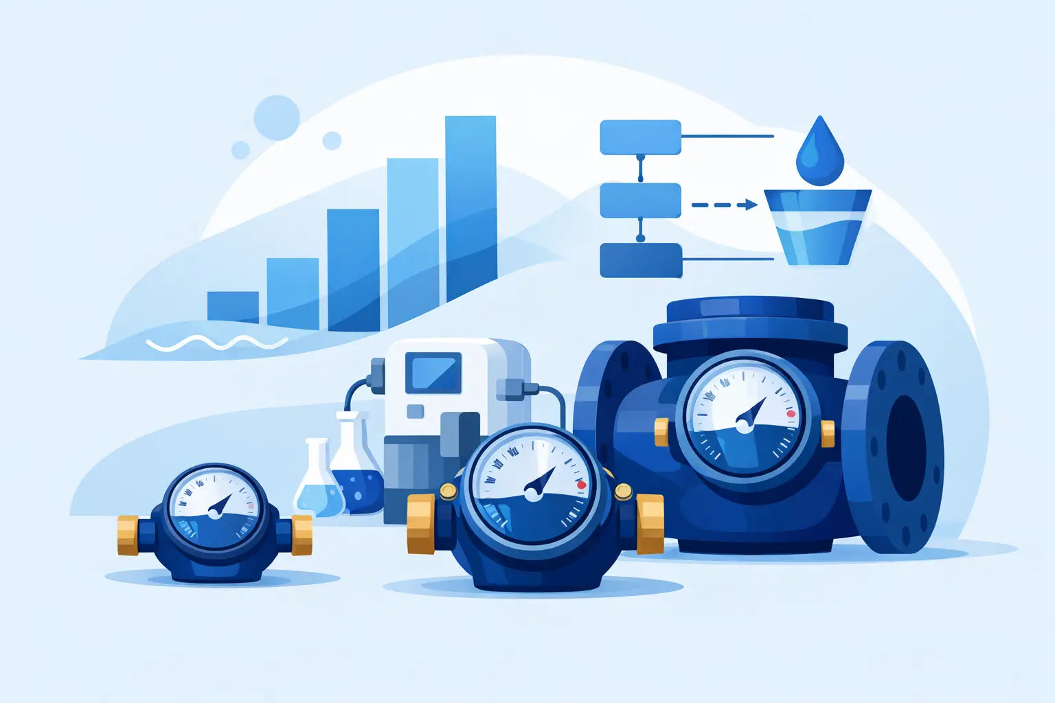 Water Meter Sizing Chart for Reliable Dosing