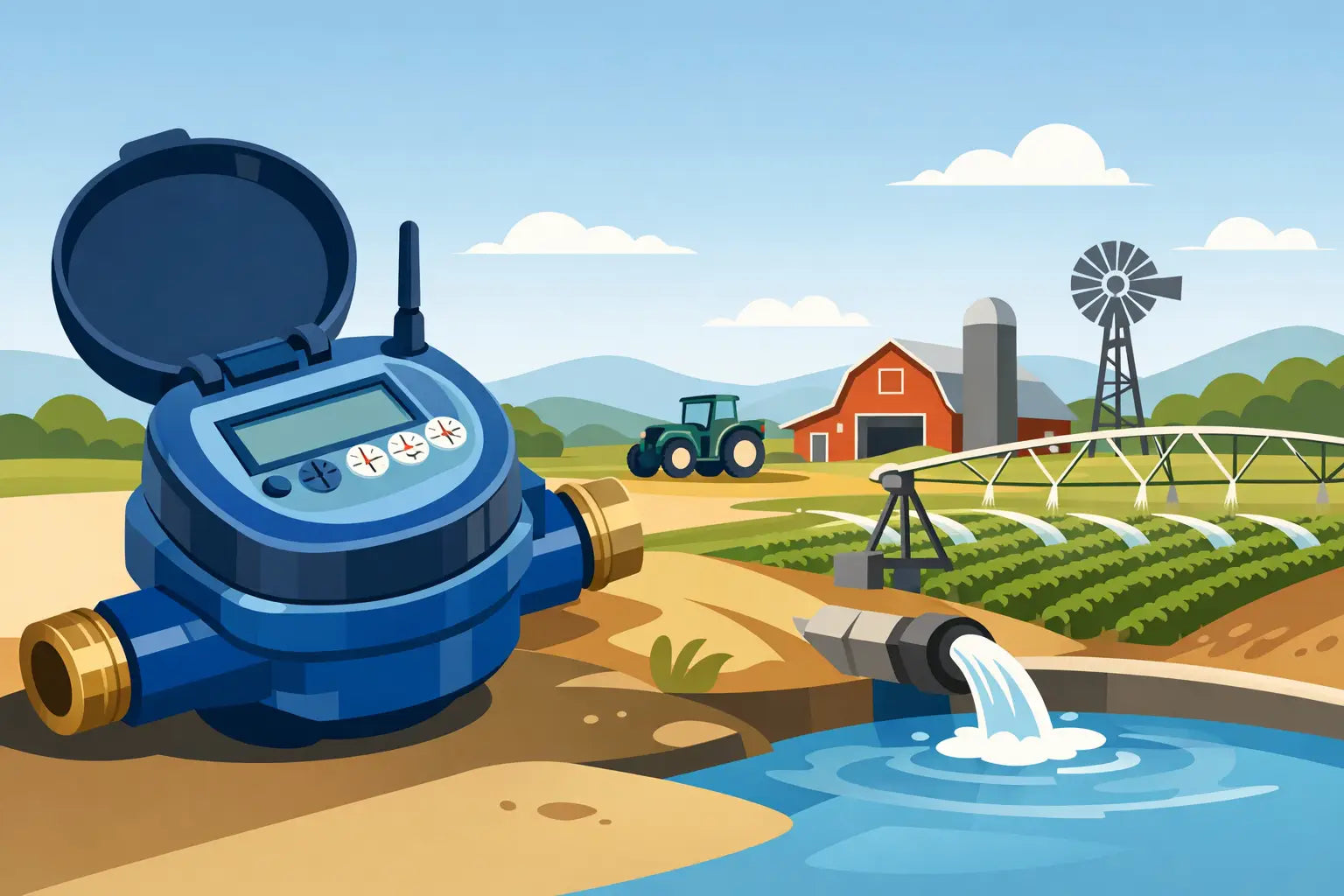 Arad Water Meter Review for Farm Use