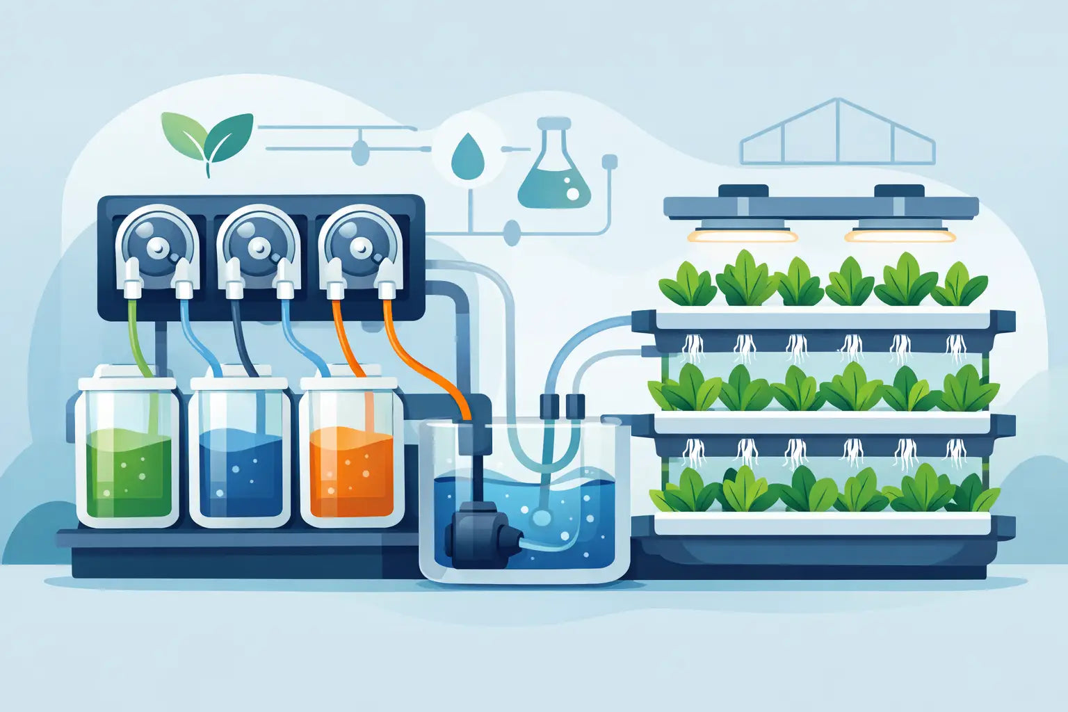 Choosing a Hydroponic Nutrient Dosing Pump