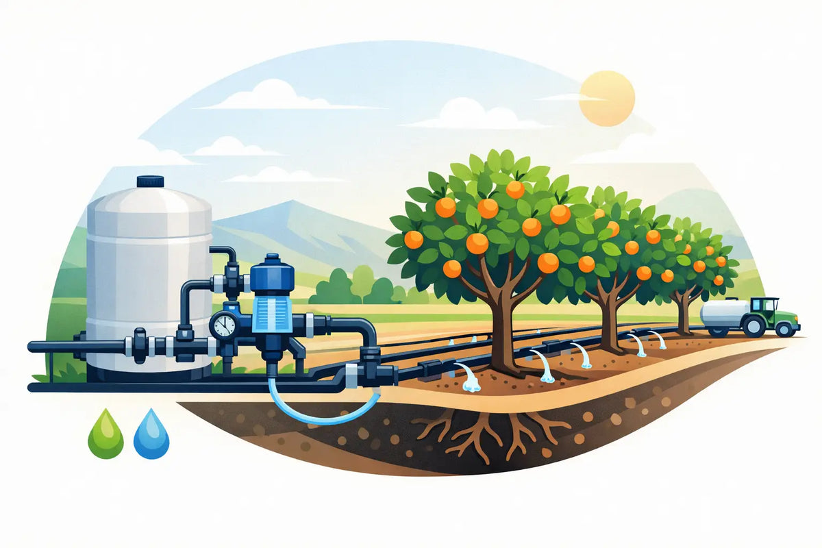 Choosing a Fertiliser Injector for Orchards