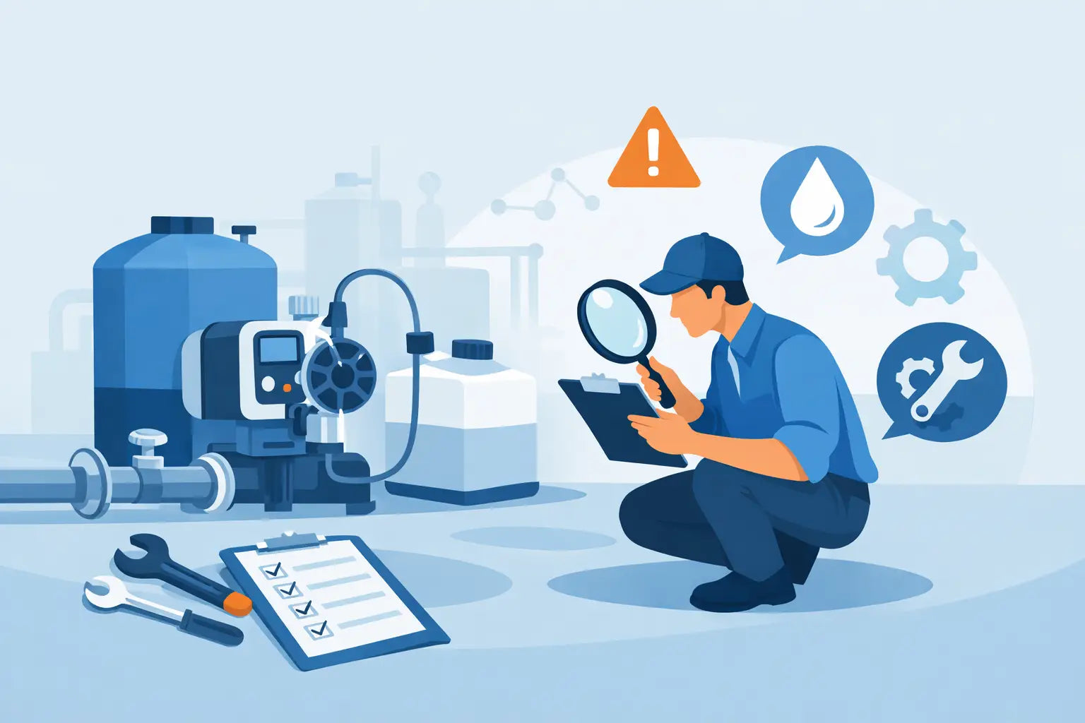 Dosing Pump Troubleshooting Checklist