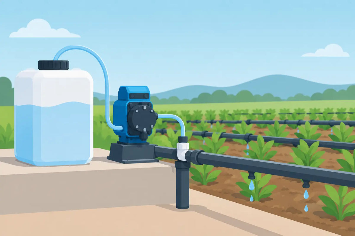 How to Dose Acid Into Irrigation Water Safely