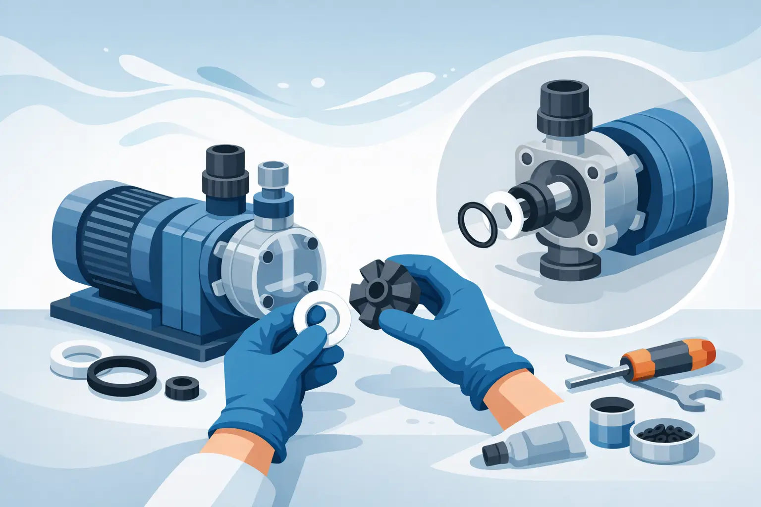 How to Replace Dosing Pump Seals