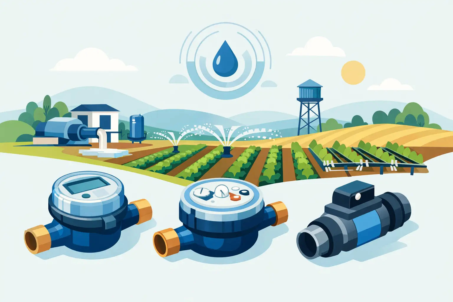 Choosing a Water Meter for Irrigation System