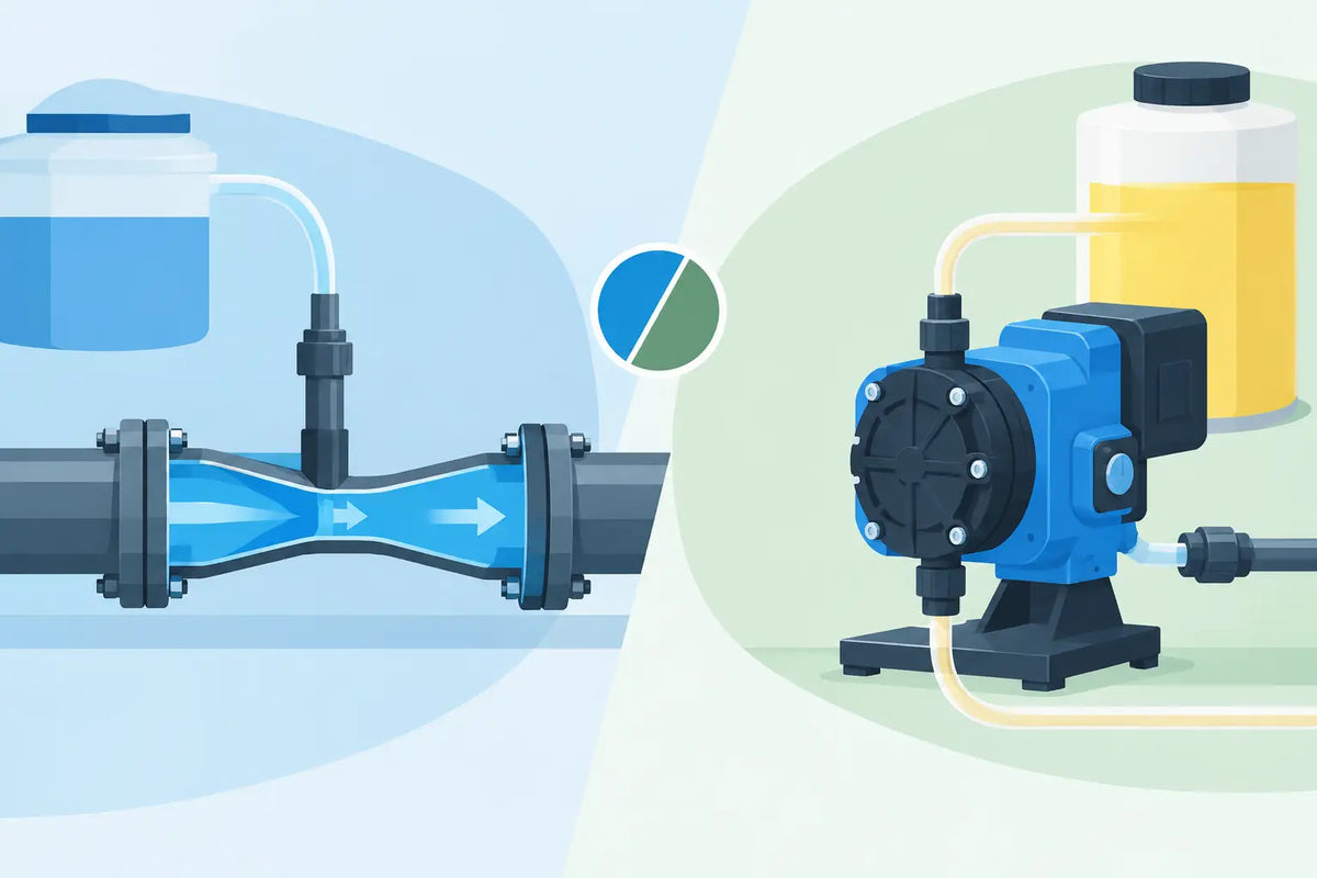 Venturi Versus Dosing Pump: Which Suits Your System?