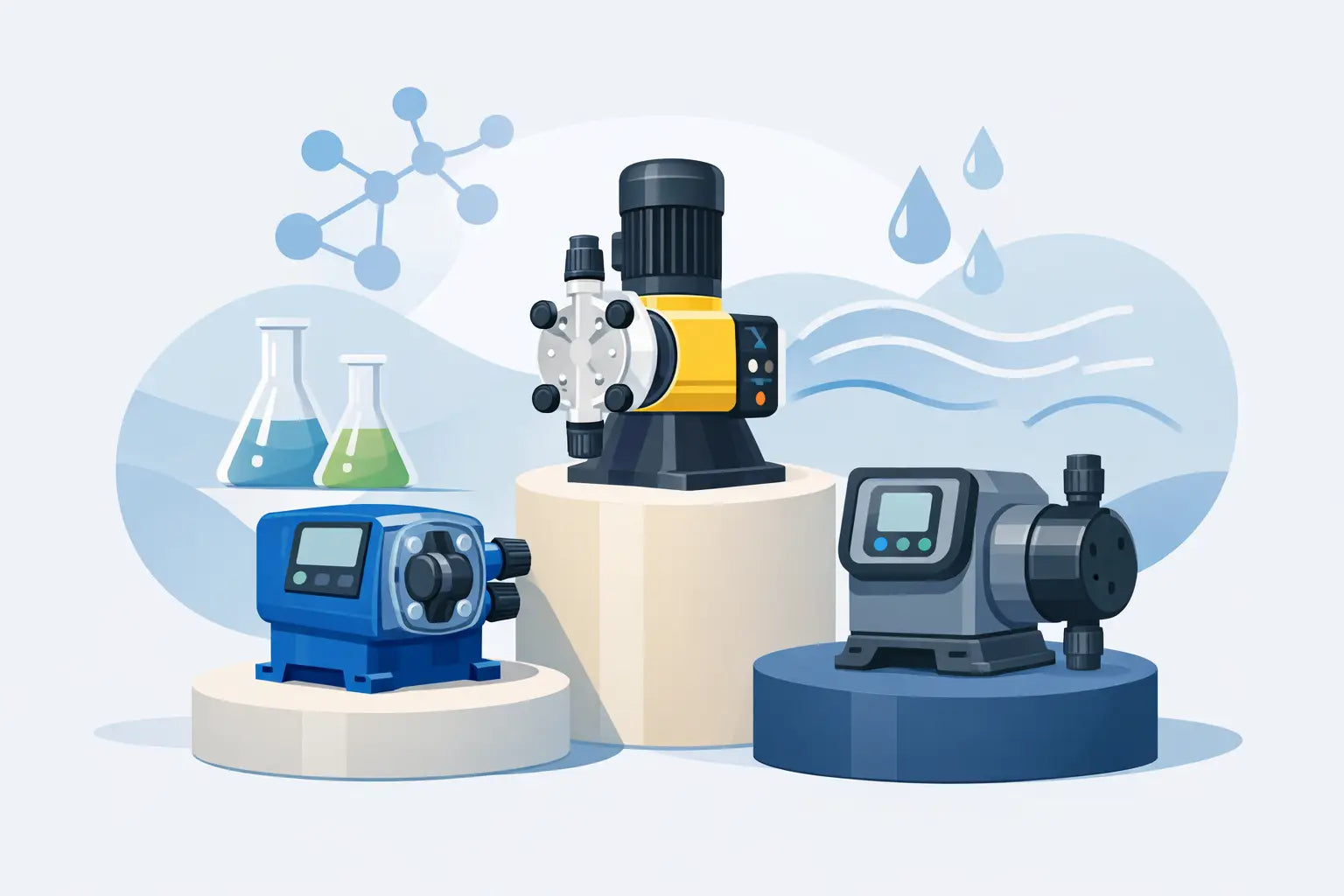 Top Chemical Dosing Pump Brands Compared