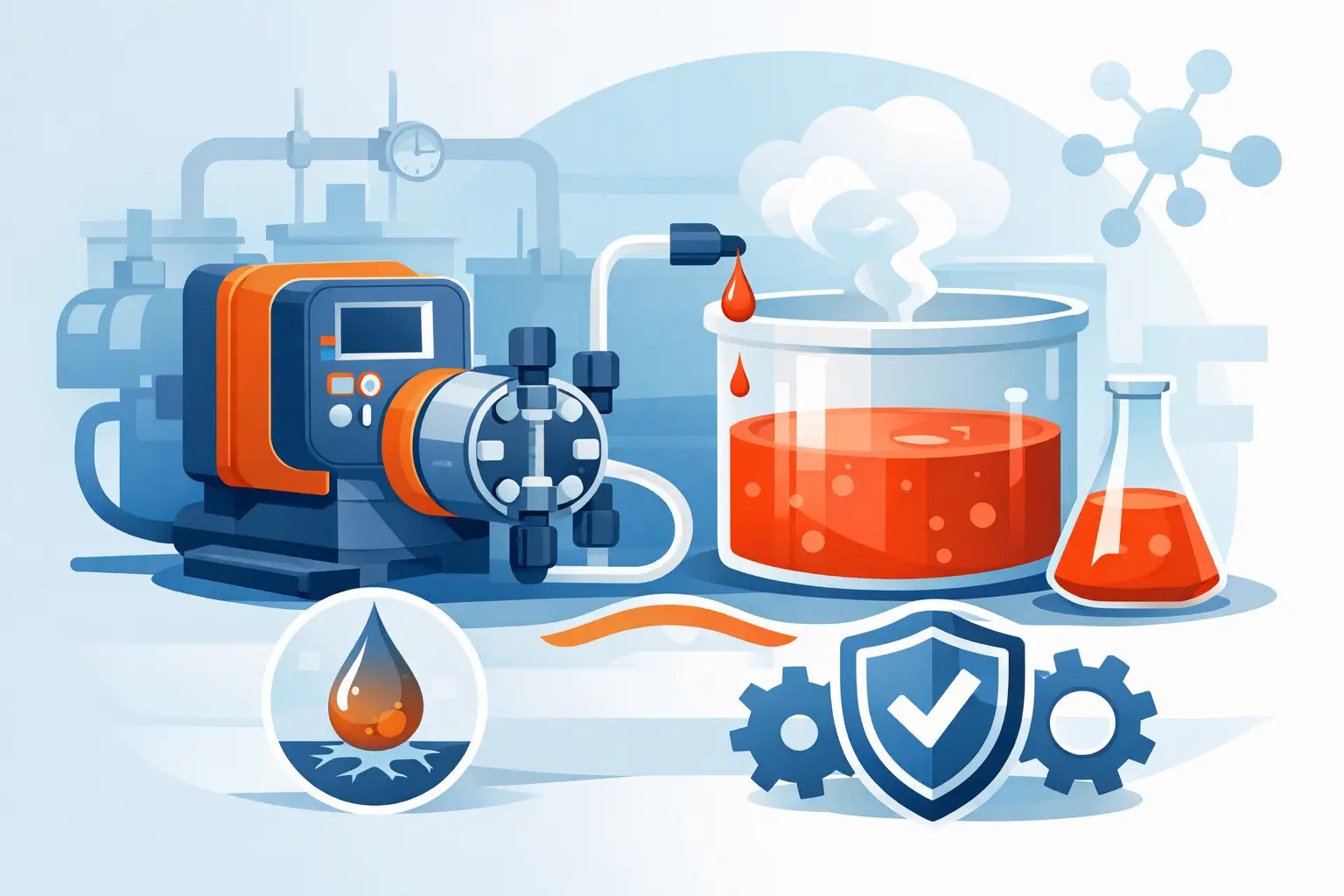 Can Dosing Pumps Handle Acids? What to Check