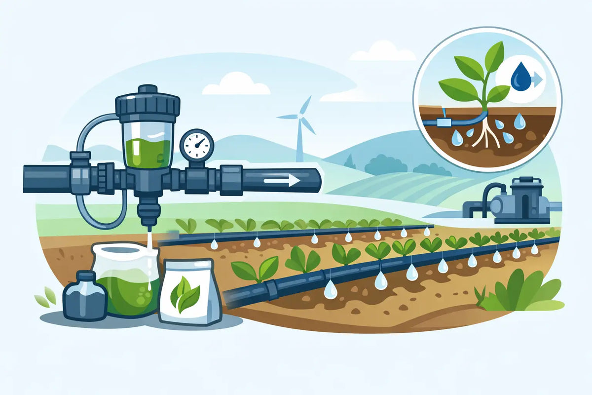 Choosing an Injector for Low Pressure Irrigation