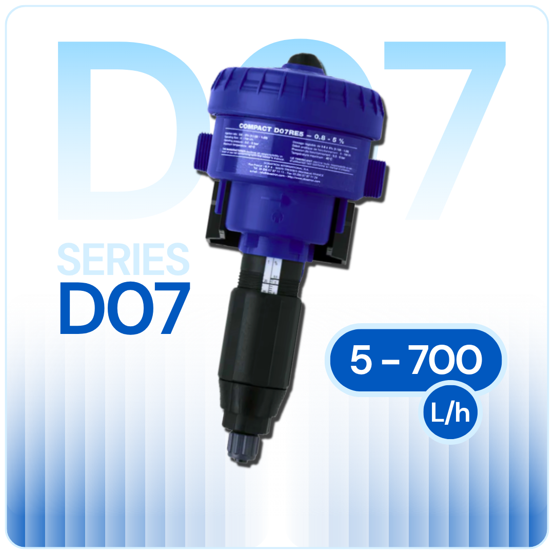 Dosatron D07 Series Water Powered Dosing Pumps