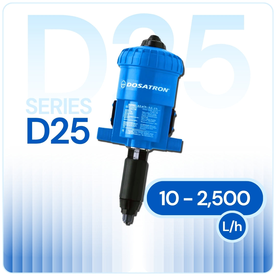 Dosatron D25 Series Water Powered Dosing Pumps