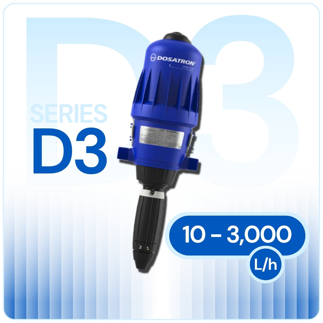 Dosatron D3 Series Water Powered Dosing Pumps