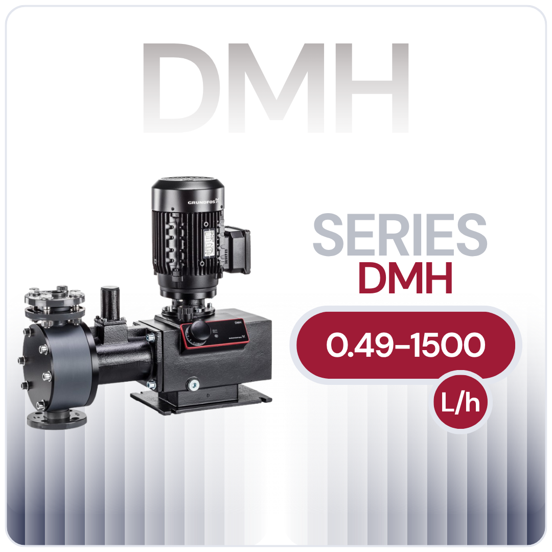 DMH hydraulic diaphragm dosing pumps