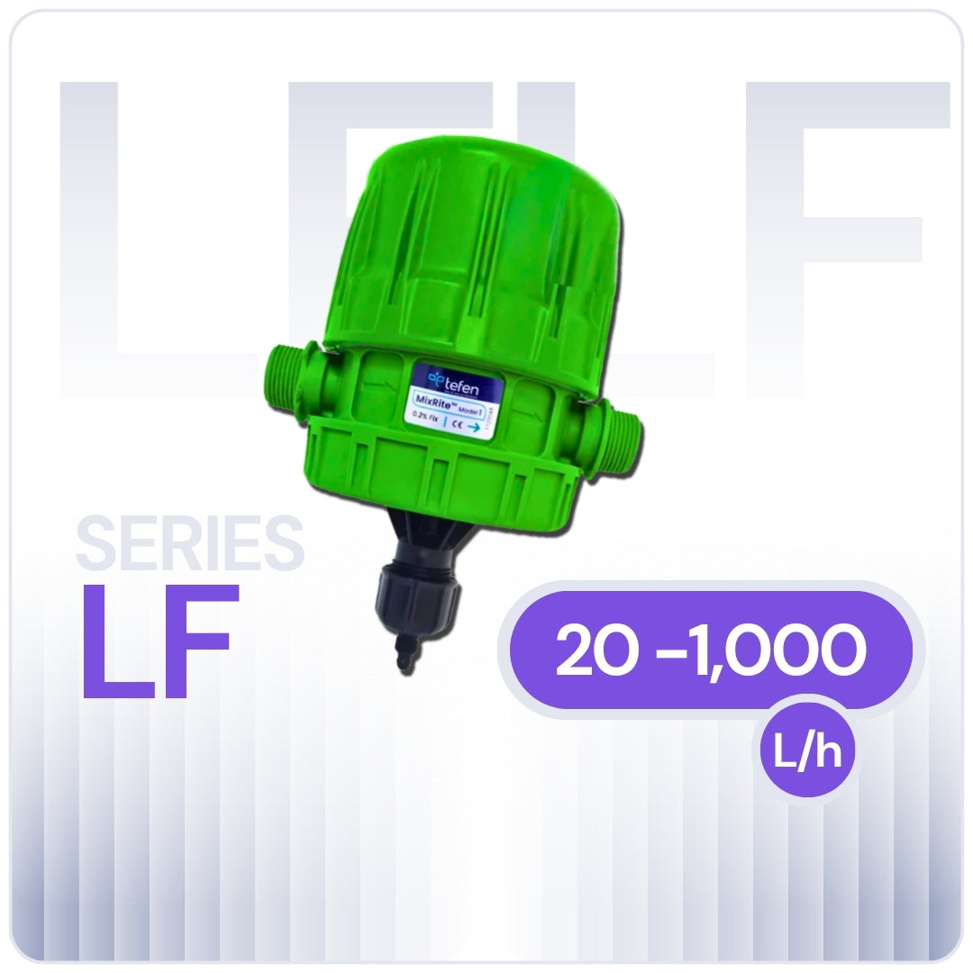 Tefen MixRite LF-1000 Water Powered Dosing Pumps