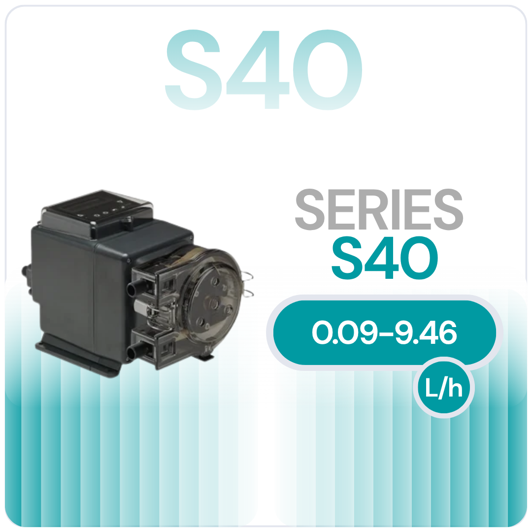 Stenner S40 Series Multi-Function Digital Peristaltic Dosing Pumps