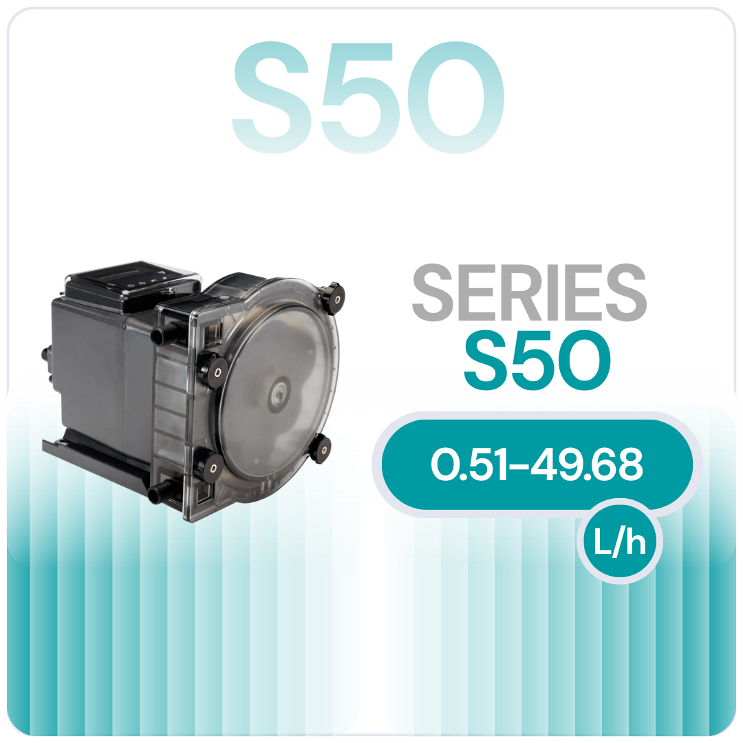 Stenner S50 Series Multi-Function Digital Peristaltic Dosing Pumps