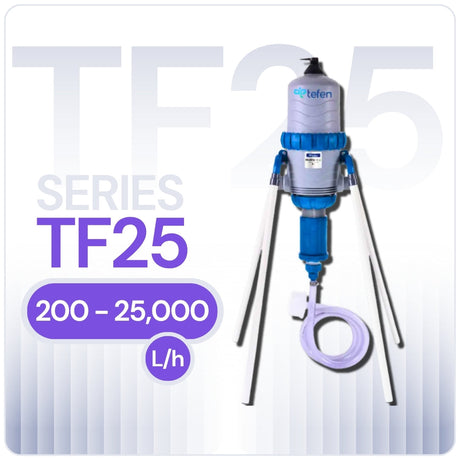 Tefen MixRite TF25 Water Powered Dosing Pumps
