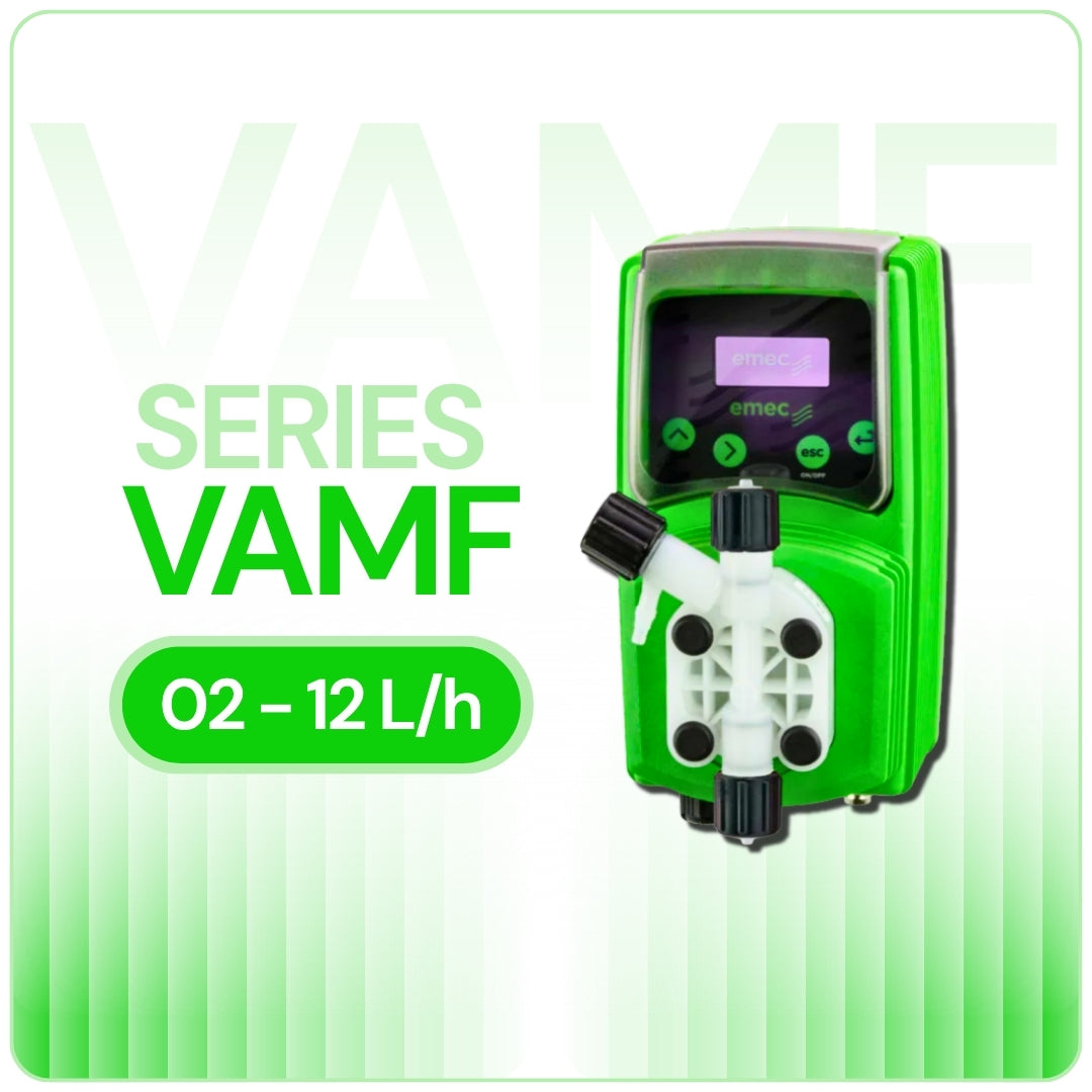 EMEC VAMF Series Digital Self-Venting Chlorine Dosing Pumps