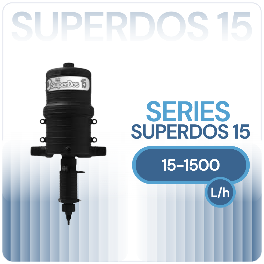 Hydro Systems SuperDos 15 Water Powered Dosing Pumps