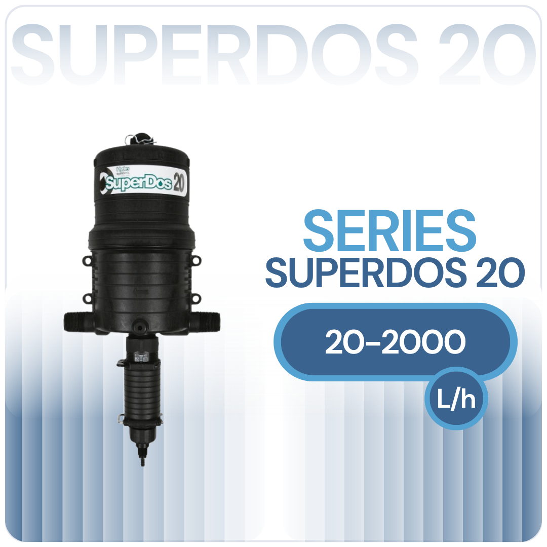 Hydro Systems SuperDos 20 Water Powered Dosing Pumps