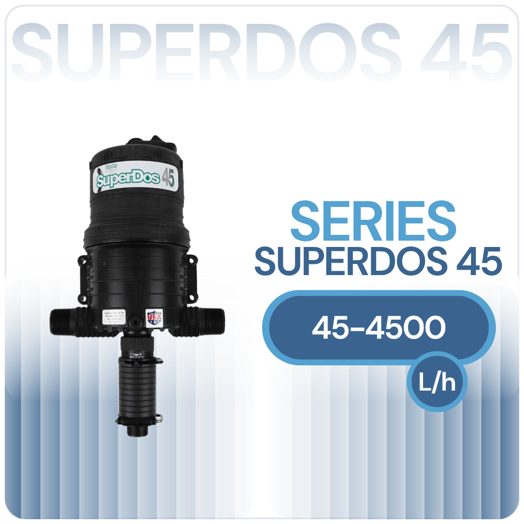 Hydro Systems SuperDos 45 Water Powered Dosing Pumps