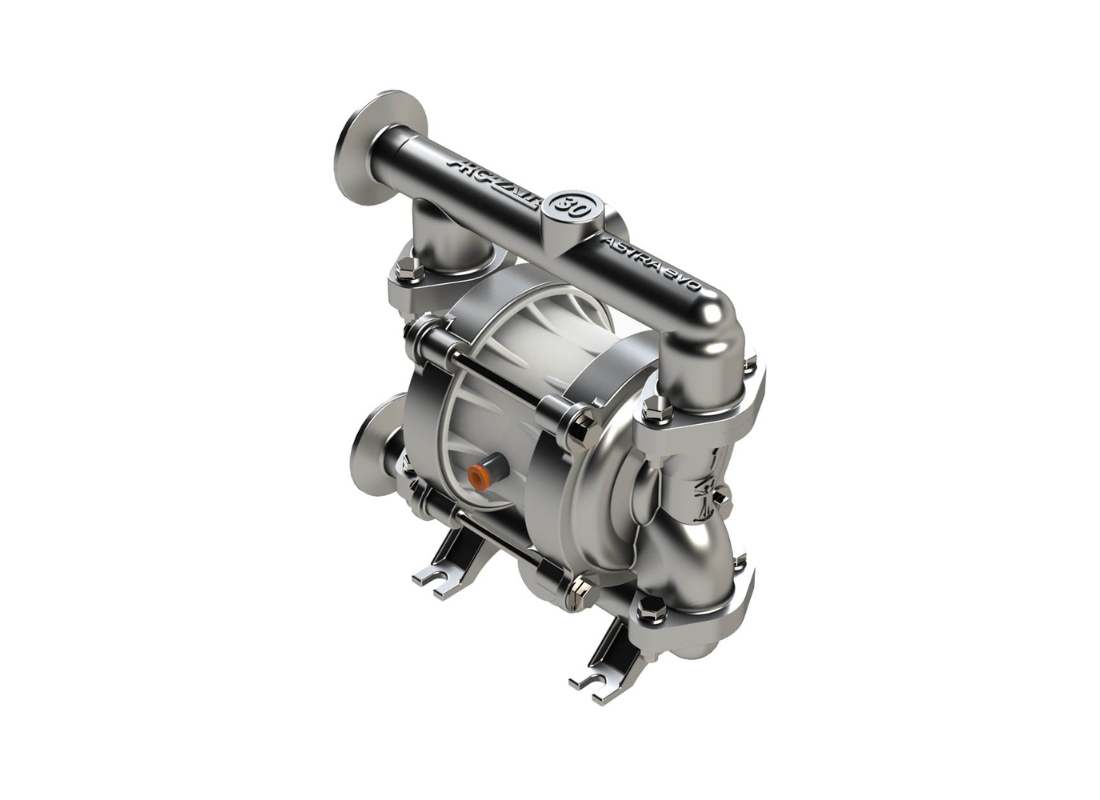 Argal Astra Evo AODD DDE 030 SPN Y TST CLL 316L Casing Air Operated Double Diaphragm Pump