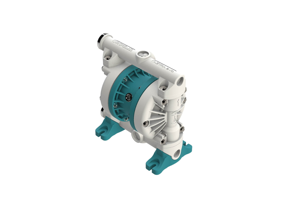 Argal Astra Evo AODD DDE 100 FCN L TKV GLL PVDF Casing Air Operated Double Diaphragm Pump