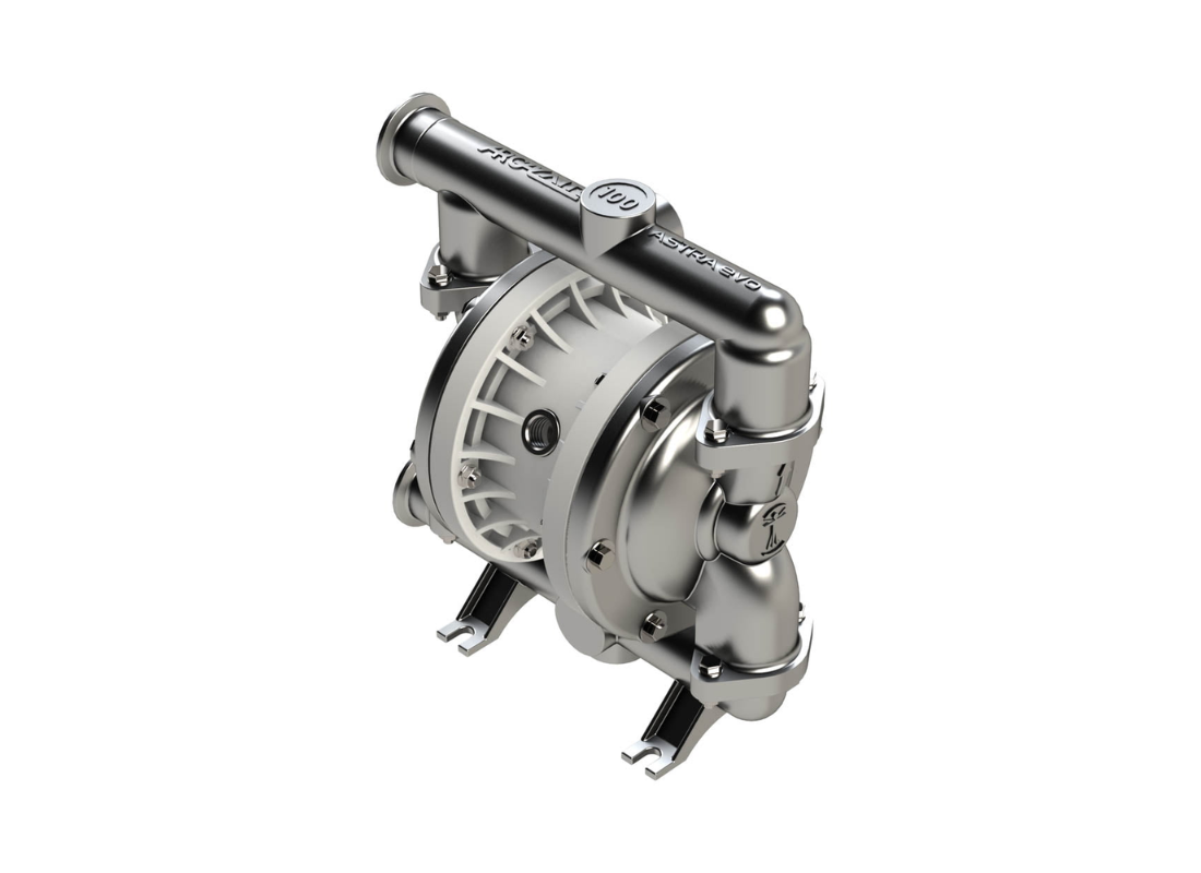 Argal Astra Evo AODD DDE 100 SPN Y TST CLL 316L Casing Air Operated Double Diaphragm Pump