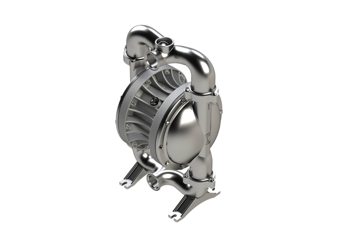 Argal Astra Evo AODD DDE 650 SPN Y TST CFB 316L Casing Air Operated Double Diaphragm Pump