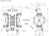 Argal Astra Evo AODD DDE 400 SPN Y TST CFB 316L Casing Air Operated Double Diaphragm Pump