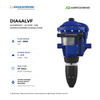 Dosatron DIA4ALVF 1–4% Water Powered Diaphragm Metering Dosing Pump