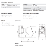 Electronic Dositec DOSMART® AC 1.5 stepper motor chemical dosing pump with advanced control for precise fluid dosing.