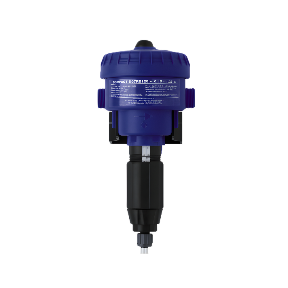 Dosatron D07RE125AF 0.15–1.25% Compact Water Powered Dosing Pump