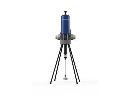 Dosatron D20WL2 high flow water-powered dosing pump with 0.2-2% chemical dosing capacity, shown in a clear image.