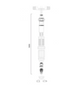 Dosatron D25-5 Injection Seal Kit for Viscous VF, rebuild kit for dosing equipment, includes seals and replacement parts.