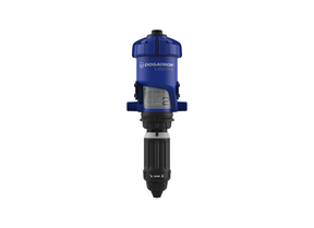Dosatron D25AL5NVF aluminium water-powered dosing pump with 1-5% dosing capacity, designed for precise liquid injection.