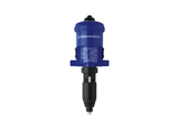 Dosatron D25RE10VF water-powered dosing pump with standard 3–10% flow rate, used for precise fluid dosing in irrigation and industrial applications.