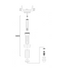 Dosatron D3-2 D30-5000 injection seal rebuild kit with VF components for precise fluid injection systems.