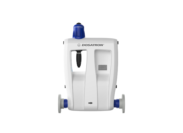 Dosatron D30WL5000VF high flow water-powered dosing pump with adjustable 0.02–0.2% flow for precise chemical dosing.