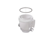 Dosatron D3 Series replacement lower casing assembly, part PJDI113, for Dosatron chemical dosing pumps.