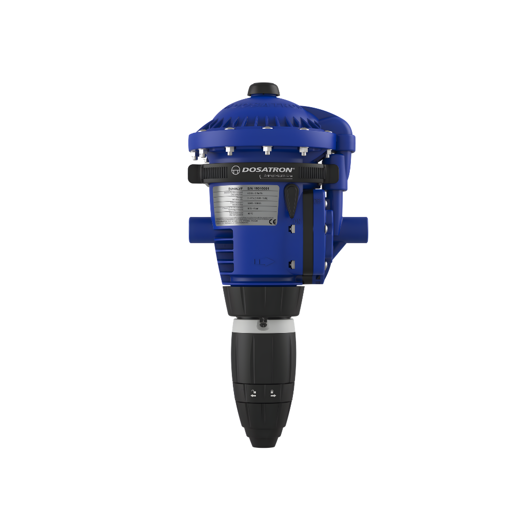 Dosatron DIA4ALVF aluminium water-powered diaphragm metering dosing pump for precise liquid dosing in industrial applications