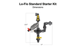 Dosatron HYKSTART-STD Lo-Flo 3/4" Standard Nutrient Delivery Starter Kit