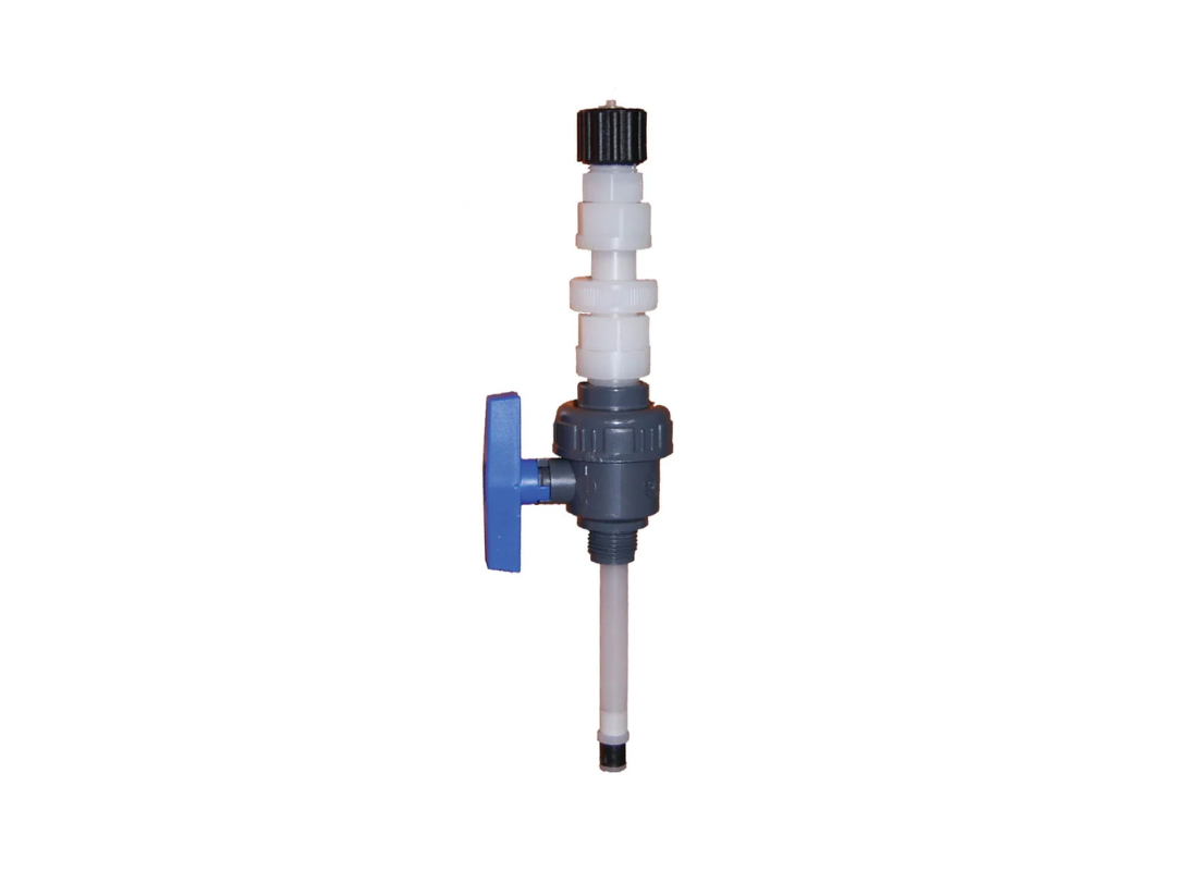 EMEC LINIR 1/2″ BSP PVDF Removable Injection Lance with Ball Valve