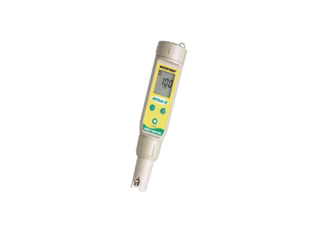 Eutech ORP Testr 10 waterproof pocket tester with large display for measuring oxidation-reduction potential in water.